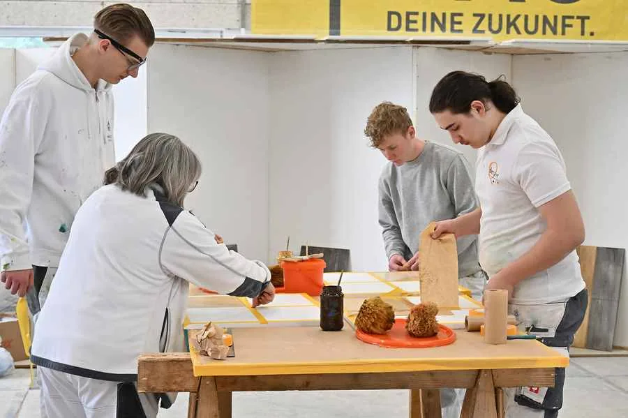 Erklärung im Workshop