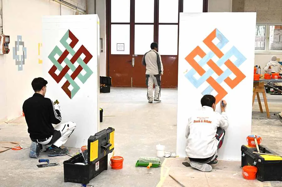 Praxisarbeit in der Werkstatt